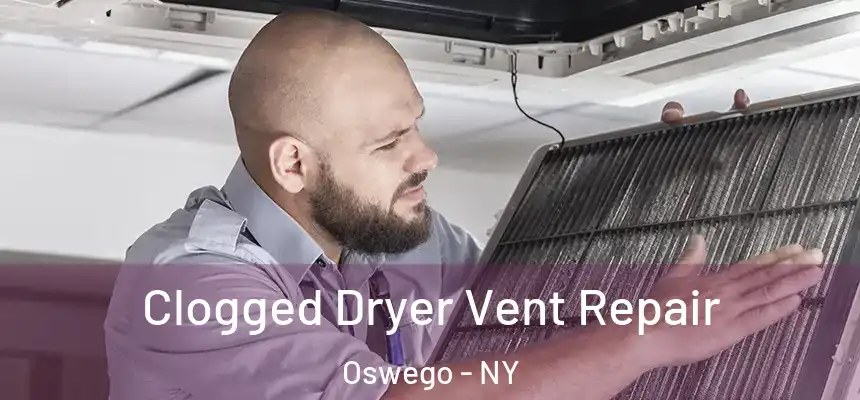 Clogged Dryer Vent Repair Oswego - NY